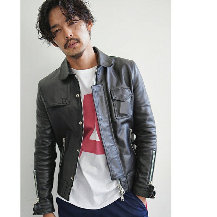 楽天市場】VaLLet 本革 レザーブルゾン メンズ ヴァレット VALLET03VG 