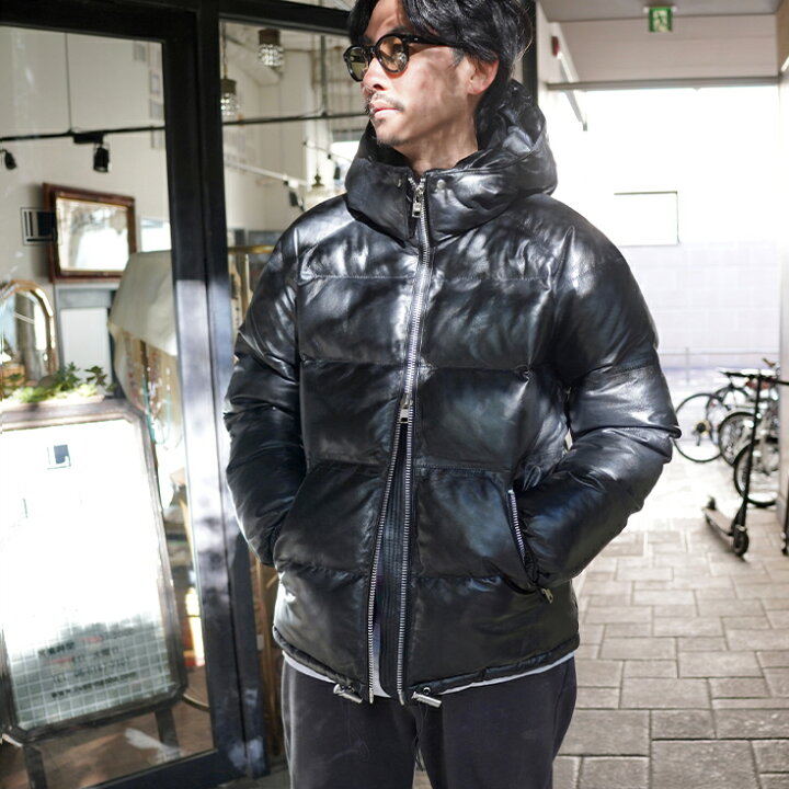 楽天市場】VaLLet 本革 中綿ジャケット メンズ ヴァレット VALLET04SH 