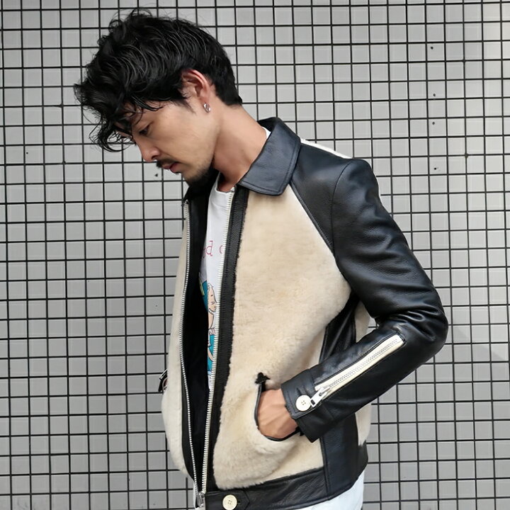 楽天市場】VaLLet 本革 グリズリージャケット メンズ ヴァレット 