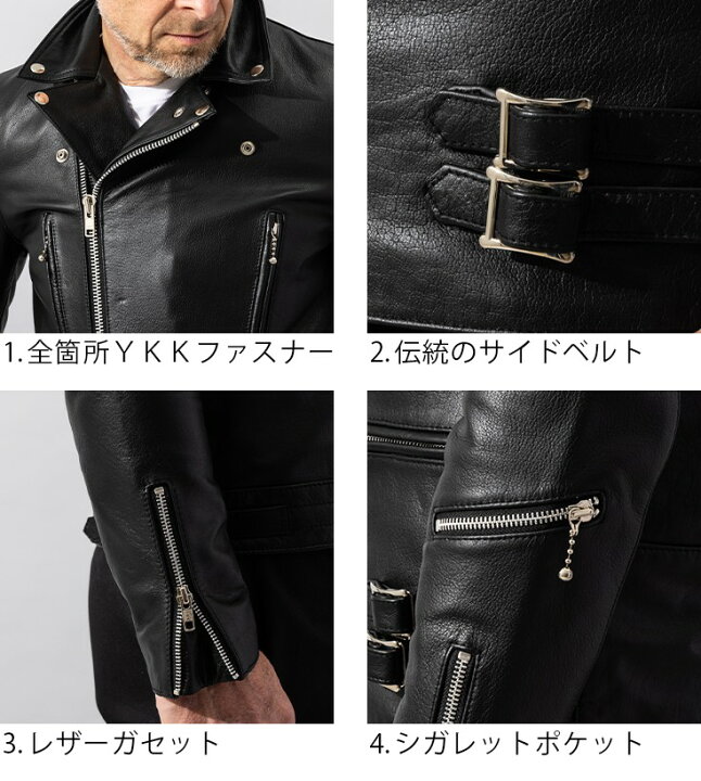 楽天市場】【10/31まで10%OFFクーポン】Liugoo Leathers 本革 UK 