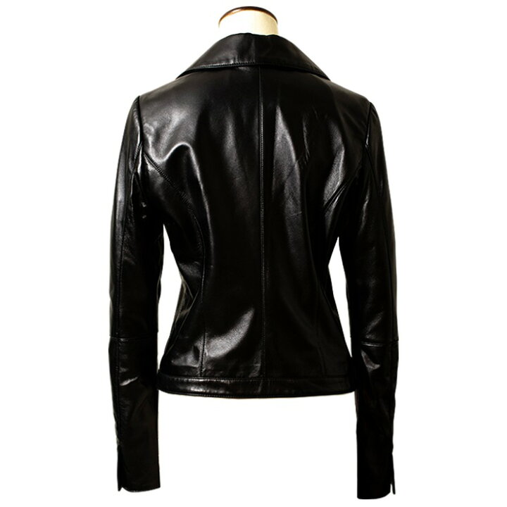 楽天市場】JEAN-LOUIS SCHERRER 本革 ダブルライダースジャケット  