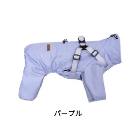 スーパーセール 犬 レインコート ハーネス付き ジャケット 着せやすい 小型犬 中型犬 大型犬 防水 撥水 フルカバー 背中開き ドッグウェア マウンテンパーカー 犬用レインコート ファスナー 雨具 防風 秋 冬 散歩 アウター 調整可能 犬服 梅雨