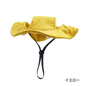犬 帽子 ハット つば 四季通用 耳出し 被り物 犬 かぶりもの 日よけ 白内障予防 コーデュロイ生地 ペット 可愛い 小型犬 中型犬 大型犬 アクセサリー ゴールデンレトリバー 春夏 春 夏 秋冬