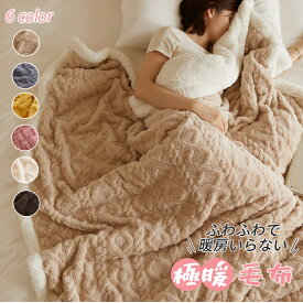 【冬商品セール★20％OFFCP】毛布 もこもこ ブランケット かわいい おしゃれ もこもこ毛布 シングル セミダブル ダブル ハーフ ひざ掛け 大判 掛け毛布 ブランケットふわふわ モコモコ あったか 厚手 洗える毛布 6色 冬