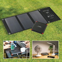 楽天市場】ポータブル電源 ソーラーパネル セット 2点セットの通販