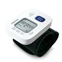 オムロン OMRON 血圧計 手首 手首式血圧計 血圧測定器 自動血圧計 家庭用 デジタル 簡単 メモリ機能 不規則脈波 ワンボタン操作 電池式 HEM-6163