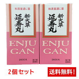 【第(2)類医薬品】新大草 延寿丸 2600丸×2個セット