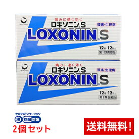 【第1類医薬品】ロキソニンS 12錠×2個セット