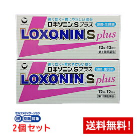 【第1類医薬品】ロキソニンS plus 12錠×2個セット