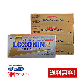 【第1類医薬品】ロキソニンSプレミアム 24錠×5個セット