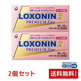 【第1類医薬品】ロキソニンSプレミアムファイン 24錠×2個セット