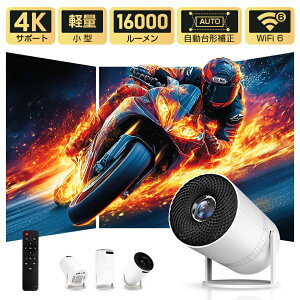 vWFN^[ ^ `␳ z[VA^[ X}z WiFiΉ 16000[ 4K / 1080PT|[g vWFN^[ V䓊e 210°] Wi-Fi6Ή Bluetooth5.4 HiFiXs[J[z[ ƒpY[@