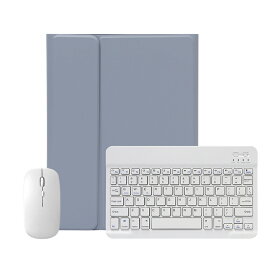 【2点セット】ipad キーボード ケース 無線マウス iPad Air 第5世代 iPad 第10世代 iPad Pro 2022 iPad mini6 iPad 第9世代 第8世代 着脱 キーボード マウス セット us配列 Bluetooth ワイヤレス キーボード カバー iPad 10.2インチ/10.5インチ / 10.9インチ/11インチ