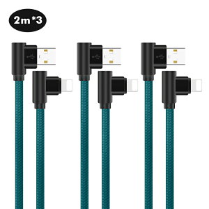 2m×3{Zbg iPhone 14 Plus 14 Pro Pro Max 13 USBP[u ʌ^ L^ iPhone 13 Pro iPhone 12 XS XR XS Max [dP[u iPhone X 8 8 Plus 7 7 Plus iPad Pro Air mini [d ACtH P[u f[^ʐM fh~