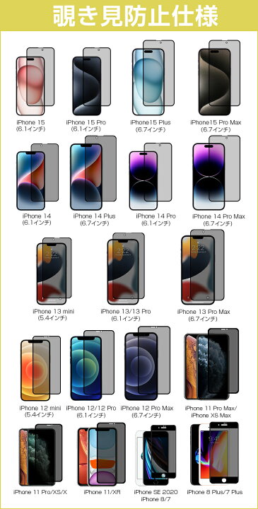 iPhone14用 保護フィルム　ブルーライトカット　2枚セット