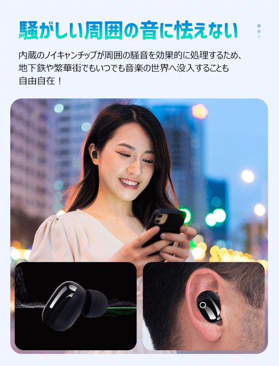 楽天市場】【楽天3位獲得】ワイヤレスイヤホン Bluetooth 5.4