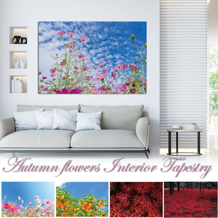 楽天市場 セール タペストリー コスモス キンモクセイ 彼岸花 ヒガンバナ 秋の花 鰯雲 青空 風景 植物 写真 大きい 壁 インテリア 布 目隠し ファブリックポスター 背景 テレワーク リモート 背景布 部屋 飾り 大判 長い 横長 Zoom 動画撮影 コスプレ イワシ雲 地獄 閻魔 楽天市場 セール タペストリー コスモス キンモクセイ 彼岸花 ヒガンバナ 秋の花 鰯雲 青空 風景 植物 写真 大きい 壁 インテリア 布 目隠し ファブリックポスター 背景 テレワーク リモート 背景布 部屋 飾り 大判 長い 横長 Zoom 動画撮影 コスプレ イワシ雲 地獄 閻魔