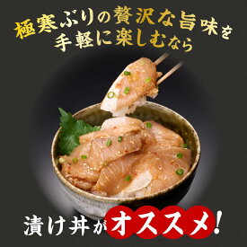 天然極寒ぶり　厳選3種漬け丼の素セット　軽 便利 個包装 海鮮丼 天然 ぶり 漬け丼 の素 セット 漬け丼 魚 ブリ ハマチ はまち 刺身 お刺身 海鮮丼 北海道産 漬け 海鮮 刺身 北海道
