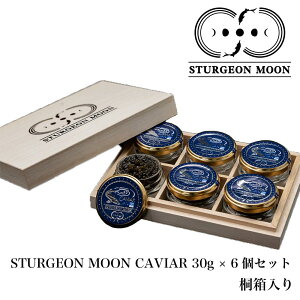 STURGEONMOONCAVIAR X^[WF[LrA 30g 6p ˔ ō tbV  Mtg v[gJ ꗬ ō LrA Hi O㒿  Ε j