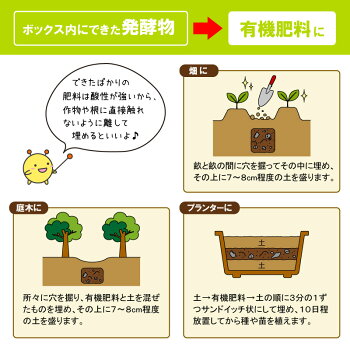 【送料無料】生ゴミ処理機生ごみ処理機家庭用【ボカシボックス20】EMボカシ19L発酵促進密閉フタエコキッチンコンポスト土壌改良バイオ有機肥料家庭菜園経済的リサイクル再利用抽出液消臭発酵分解畑生ゴミ容器生ごみ処理器堆肥伸和シンワ10P03Dec16