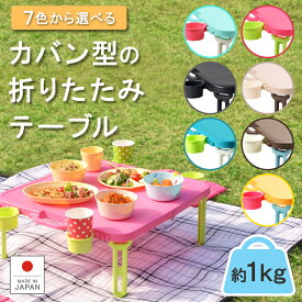 ＼ ZIP! & めざましテレビで紹介／折りたたみテーブル 【バタフライレジャーテーブル角型】 アウトドアテーブル ハンディテーブル ミニテーブル ピクニックテーブル プラスチック製 運動会 子供 コンパクト 軽量 軽い 持ち運び キャンプ BBQ★