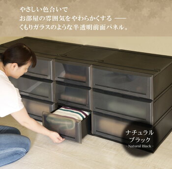 大特価収納ボックス幅35cmストッカー半透明衣装ケース収納ケース【クリアチェストC350-4】日本製多段4段引き出しプラスチック製チェストおしゃれデザインスタイリッシュリビング押入れ衣替えクローゼット伸和シンワ10P13Dec14