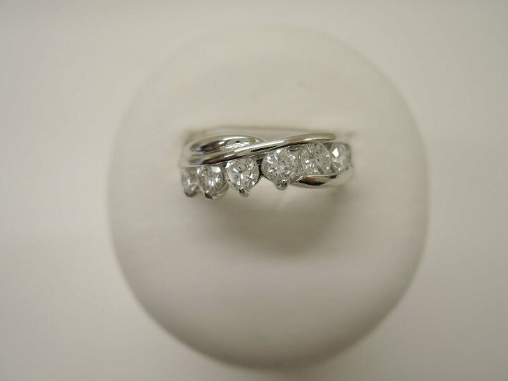 楽天市場】【新品磨き済】Pt900 プラチナ ダイヤ1.03ct 指輪 リング 
