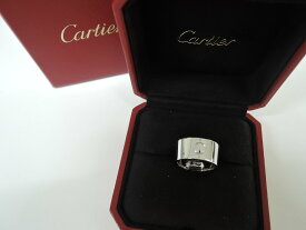 カルティエ Cartier ハイラブリング WG #53 ホワイトゴールド BOX付 修理証明書付 指輪 ランクA
