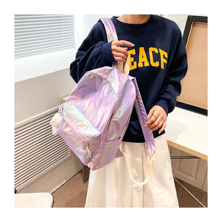 楽天市場】オーロラ バッグ オーロラ リュック バックパック パール 