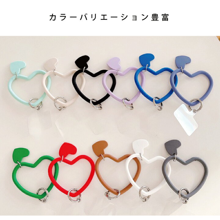楽天市場】ストラップホルダー スマホ リング ストラップ シリコン 