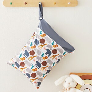 【2点め半額クーポンで】濡れたまま収納できる 防水ポーチ マルチポーチ 防水バッグ 水着入れ トラベル 旅行 保育園 着替え入れ おむつポーチ プールバッグ 洗える 大きめ 40×30cm フィット