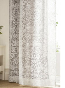 ウイリアムモリスV&Aイチゴ泥棒ichigodoroboシアレース カーテン