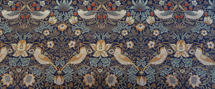 楽天市場】生地 William Morris ウィリアムモリス ジャガード いちご 