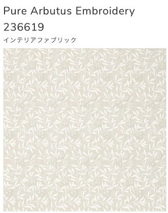 EBAX n sA A[r[^X GuC_[ William Morris Pure Arbutus Embroidery 236619 1Ж139Z`c50cmPʃJbg̔ PURE MORRIS p