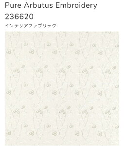 EBAX n sA A[r[^X GuC_[ William Morris Pure Arbutus Embroidery 236620 1Ж139Z`c50cmPʃJbg̔ PURE MORRIS p