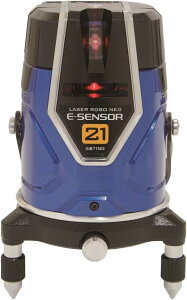 【 訳あり】 シンワ レーザー墨出し器 レーザーロボ LASER ROBO Neo E Sensor 21 縦・横・地墨 71502 墨出器