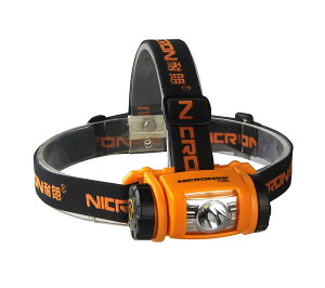 NICRON �j�N���� �V���v�� LED�w�b�h���C�g 200���[���� H40 ���d�r��