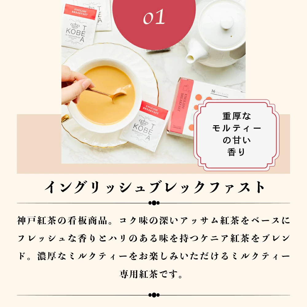 楽天市場】神戸紅茶 テイスティング ボックス ［ 紅茶鑑定士が選ぶ 7種