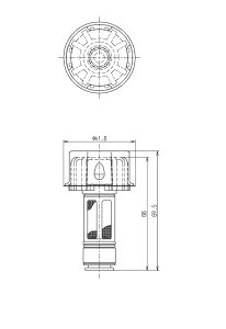 HH11014R�F��3,980�ȏ㑗������ TOTO�t�B���^�[���j�b�g