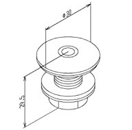 TH579：￥3,980以上送料無料 TOTO引き棒ガイド