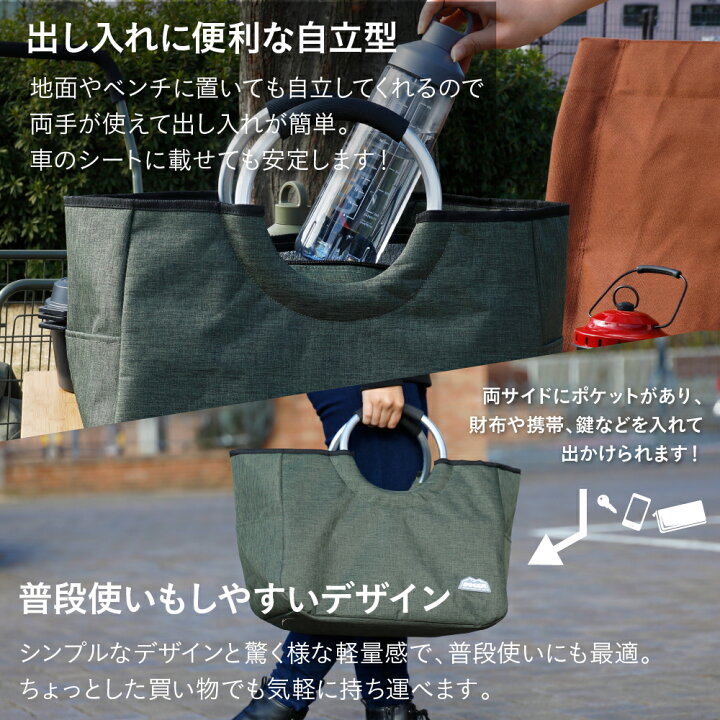 楽天市場】保冷トートバッグ BOCCA 17L トラベル ショッピングバッグ 