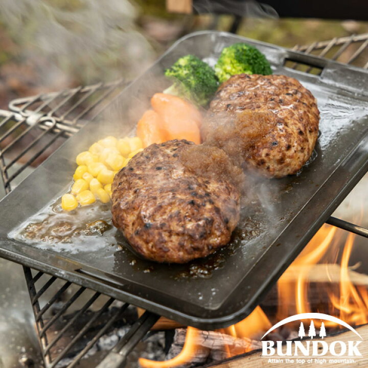 楽天市場】【送料無料】極厚鉄板 6mm/BUNDOK(バンドック)/BD-478/鉄板 
