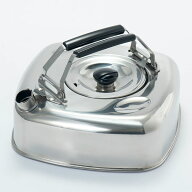 【送料無料】キューブケトル 2.8L/杉山金属/KS-2621/ケトル ステンレス やかん 直火 IH 電子調理器 スタ…