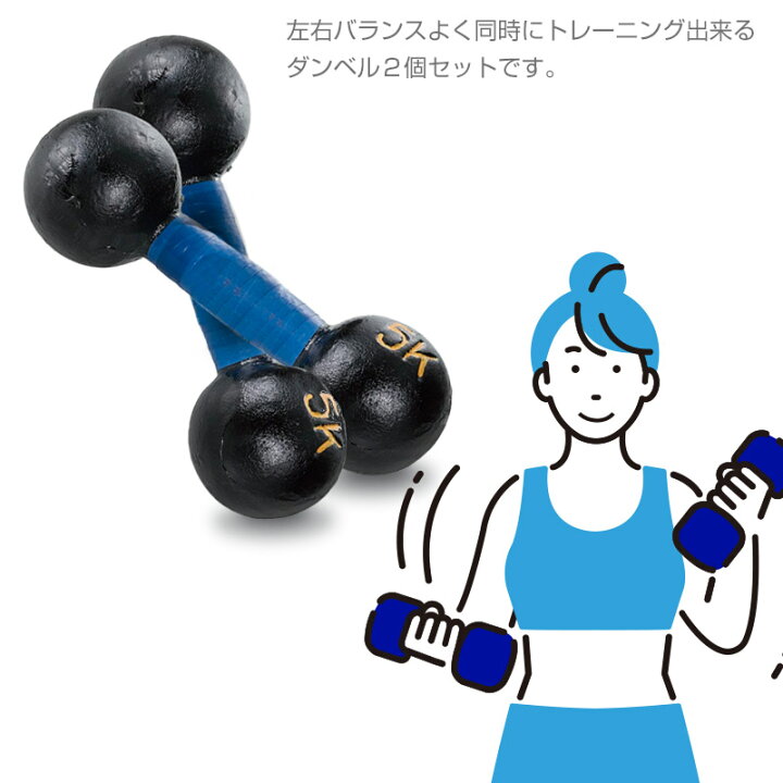 楽天市場】【送料無料】鉄アレー 2個セット/鉄人倶楽部/鉄 アレー 鉄 