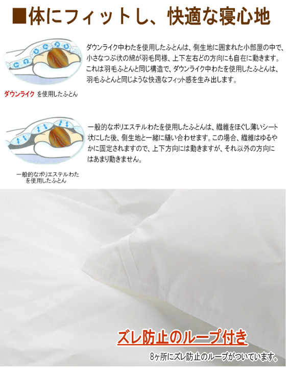 掛け布団 クイーン ダクロン ダウンライク アレルギー対策 掛布団 日本製 掛け布団 クイーン ダクロン ダウンライク アレルギー対策 掛布団 日本