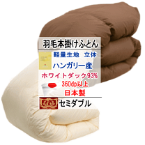 K2226【モリリン】スペイン産ホワイトダックダウン