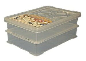 サンコー フードテナー No.5 クリア 蓋付きセット 2段 フードコンテナ