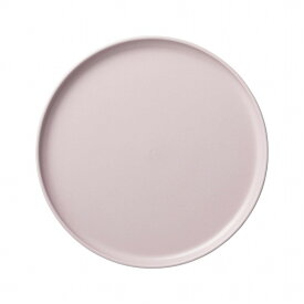 美濃焼 クラリスピンク7.5丸浅口切立皿 22.9×1.7cm