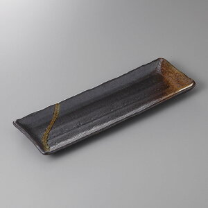 美濃焼 ほっけ・あゆ・さんま皿 吹き流しさんま付け出し皿 33×10.5×2cm