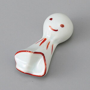 美濃焼 てるてる坊主R 箸置き 5.2×2.4×2cm